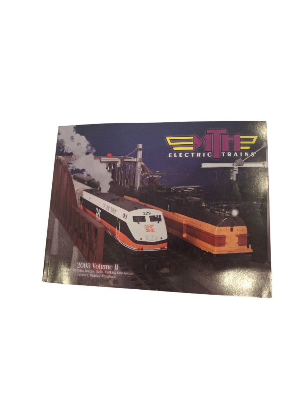 MTH Electric Trains 2003 Vol II Catalog RailKing Premier O Gauge DCS Model Train